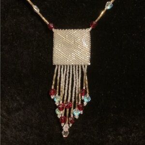 Mini Purse Beaded Necklace